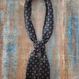 Lenço Muladeiro Preto e Branco